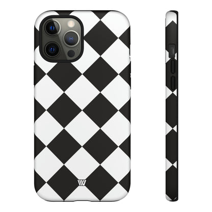 DIAMANTE BLANCO Y NEGRO | Funda resistente para teléfono