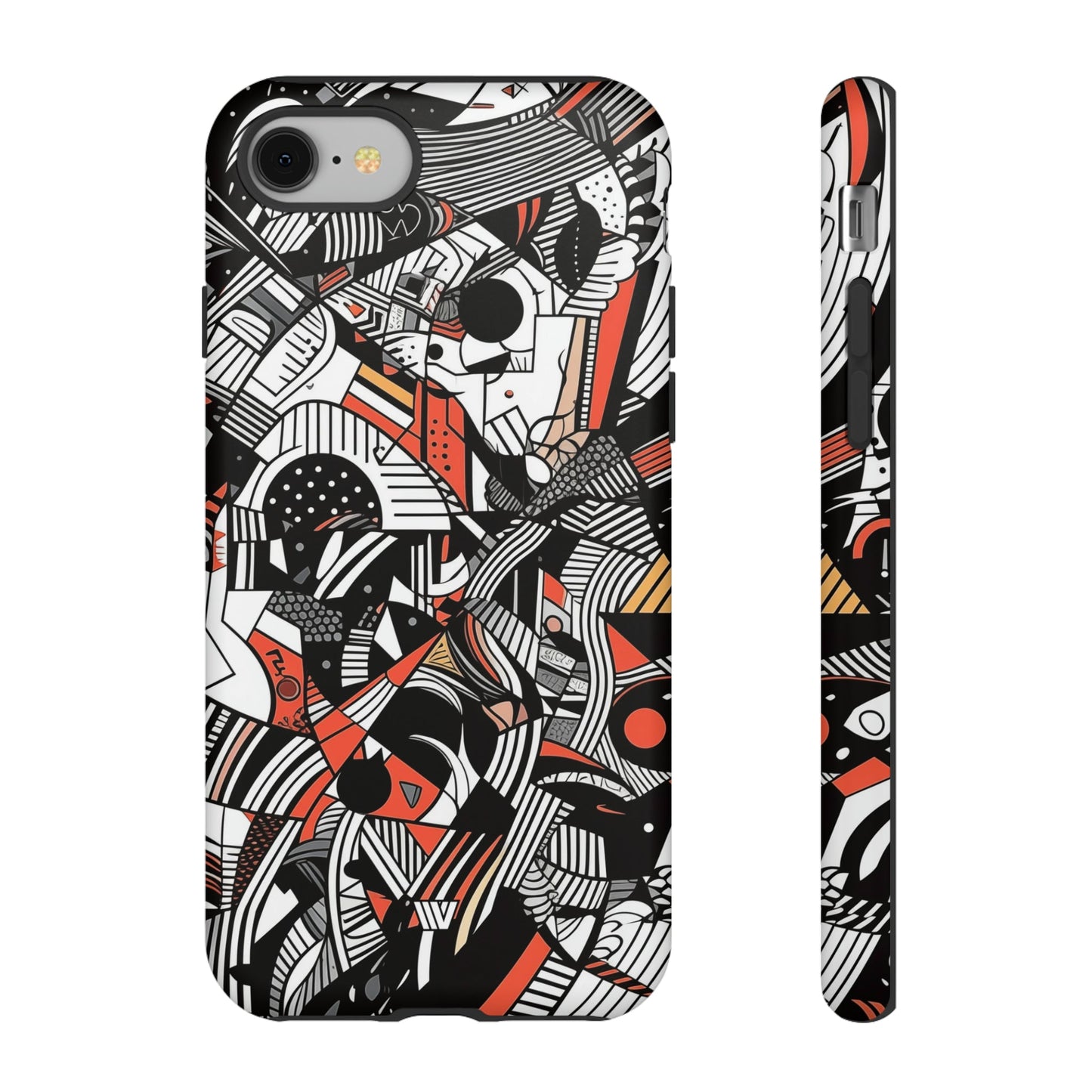 DOODLE ABSTRACTO #3 | Funda resistente para teléfono