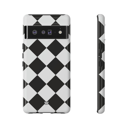 DIAMANTE BLANCO Y NEGRO | Funda resistente para teléfono