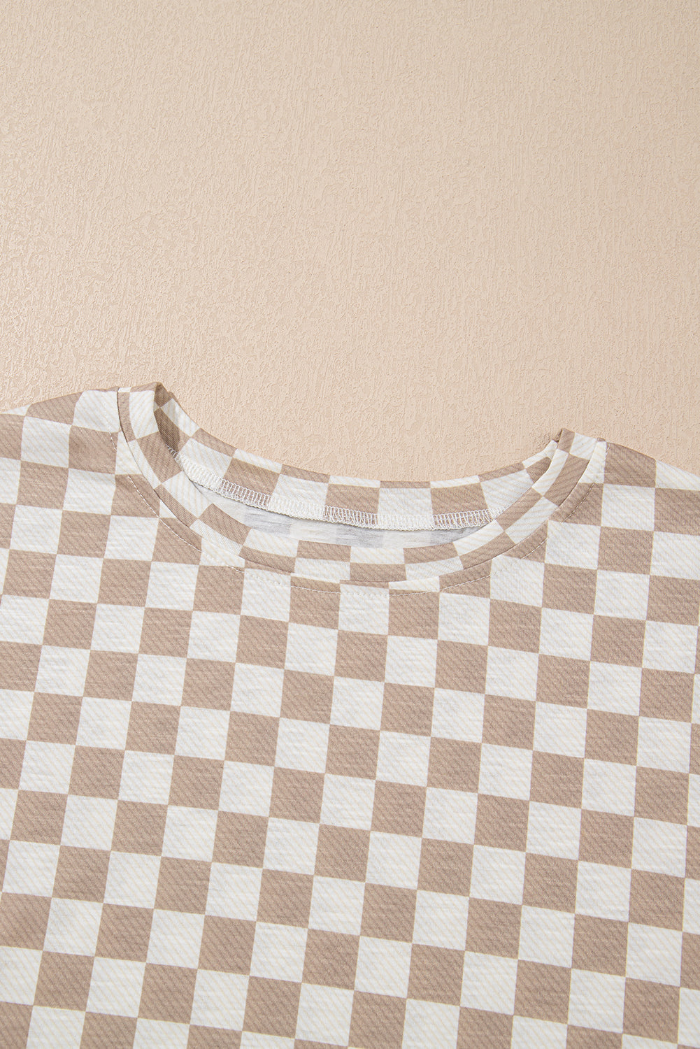 Checker T-Shirt and Skort Set
