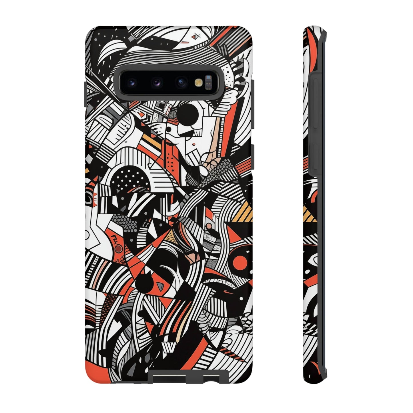 DOODLE ABSTRACTO #3 | Funda resistente para teléfono