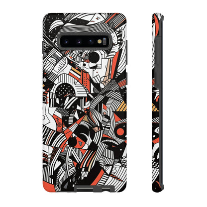 DOODLE ABSTRACTO #3 | Funda resistente para teléfono