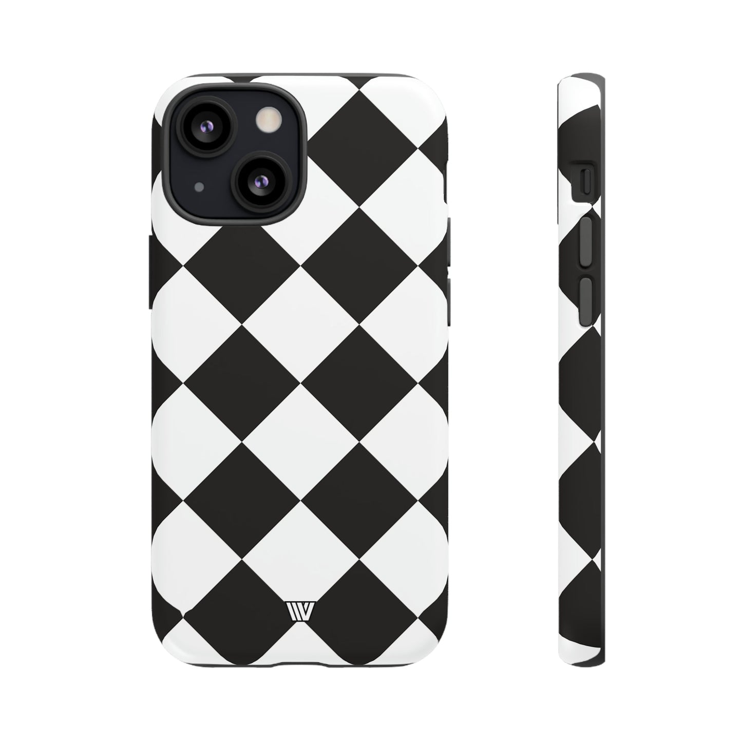 DIAMANTE BLANCO Y NEGRO | Funda resistente para teléfono
