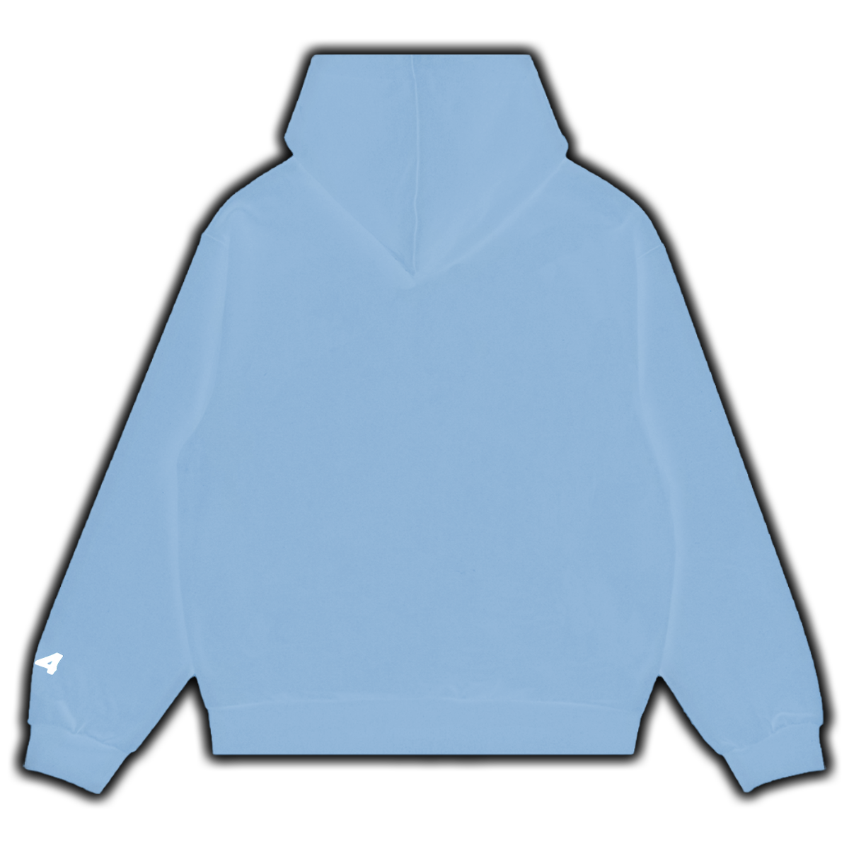 Sudadera universitaria +44 PLUS44 - Azul