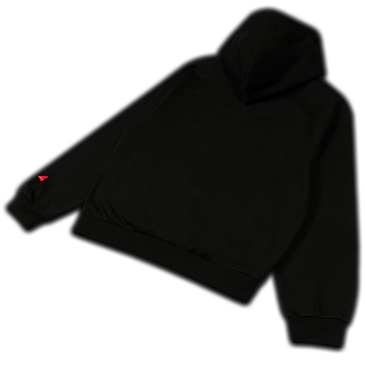Sudadera con capucha universitaria +44 PLUS44 - Negra