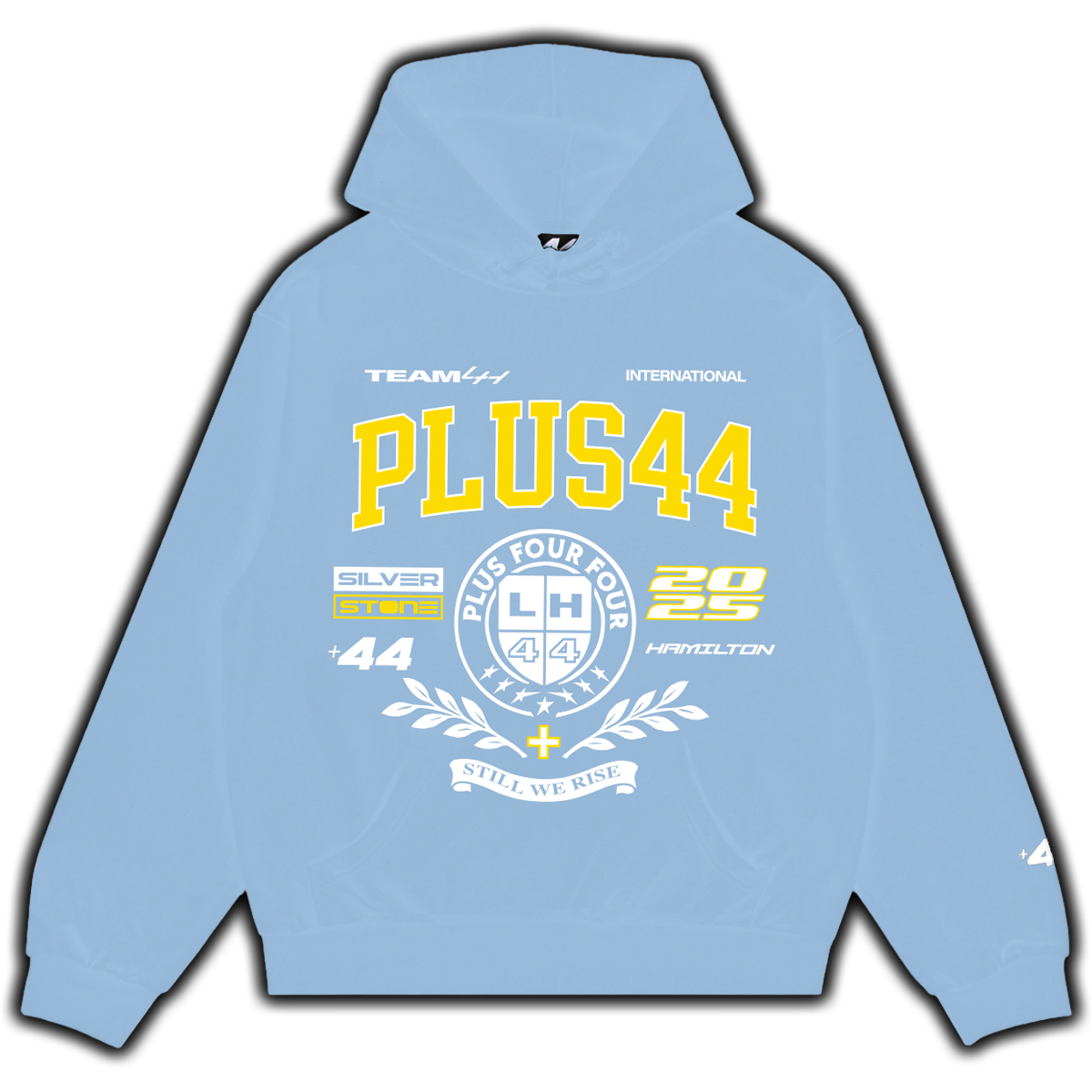 Sudadera universitaria +44 PLUS44 - Azul