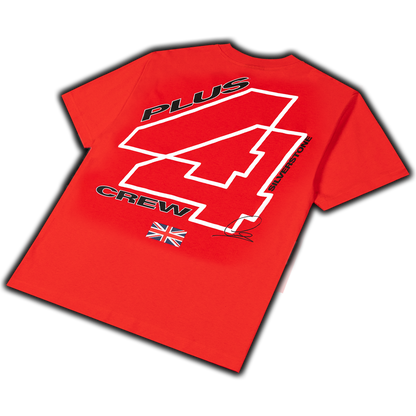 +44 Silverstone Crew 2025 Tee - Red