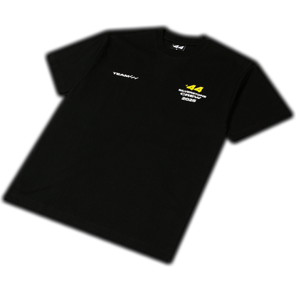 Camiseta +44 Silverstone Crew 2025 - Negra