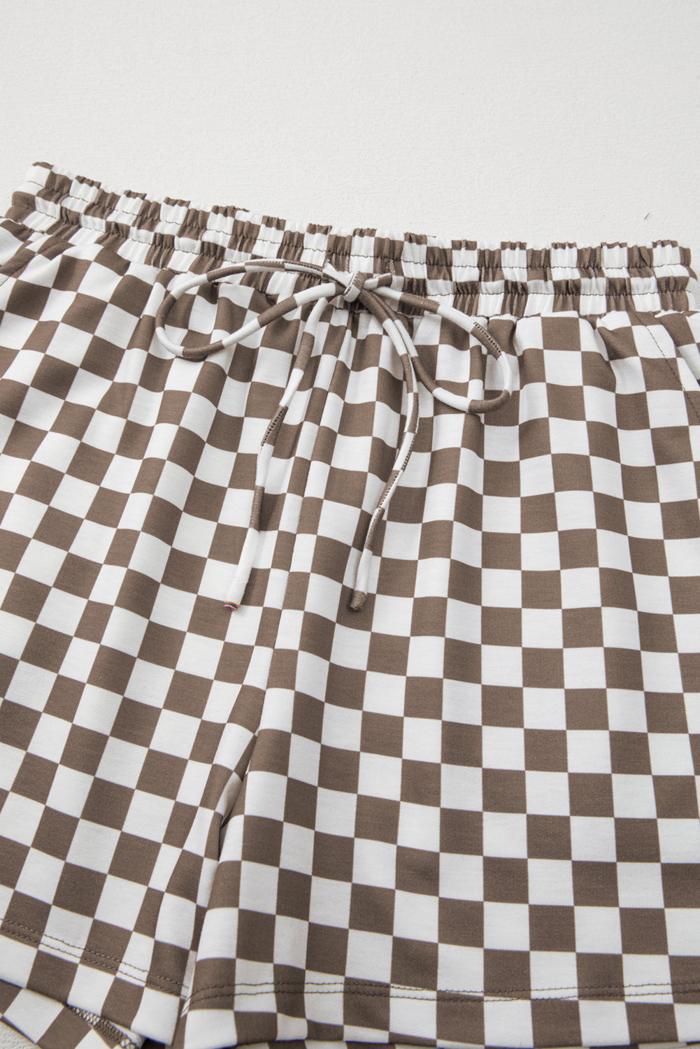 Checker Top and Shorts Set