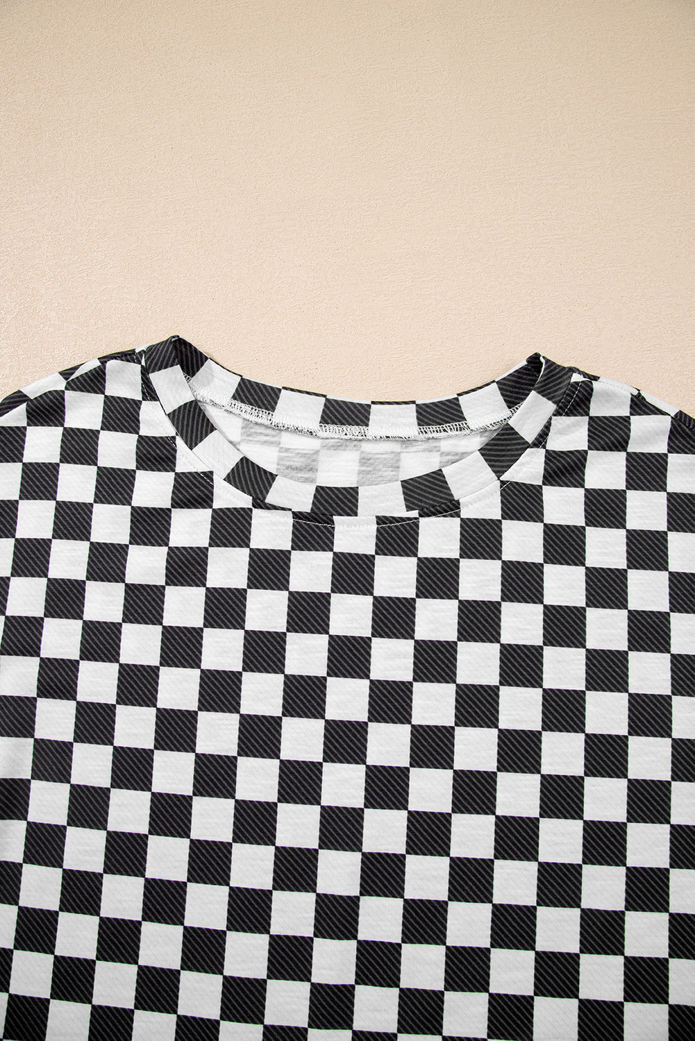 Checker T-Shirt and Skort Set