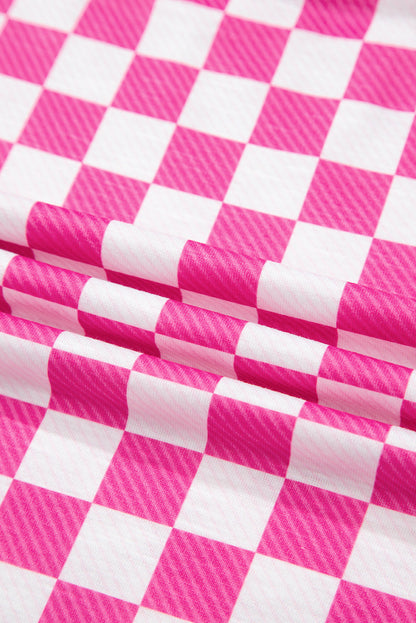 Checker T-Shirt and Skort Set