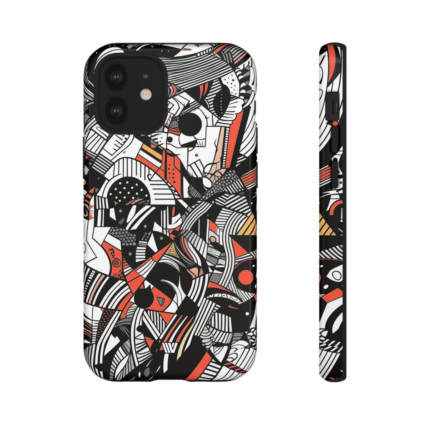 DOODLE ABSTRACTO #3 | Funda resistente para teléfono