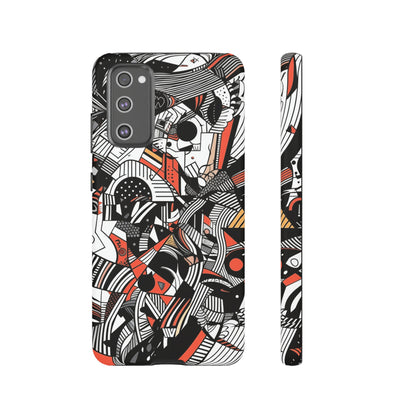 DOODLE ABSTRACTO #3 | Funda resistente para teléfono