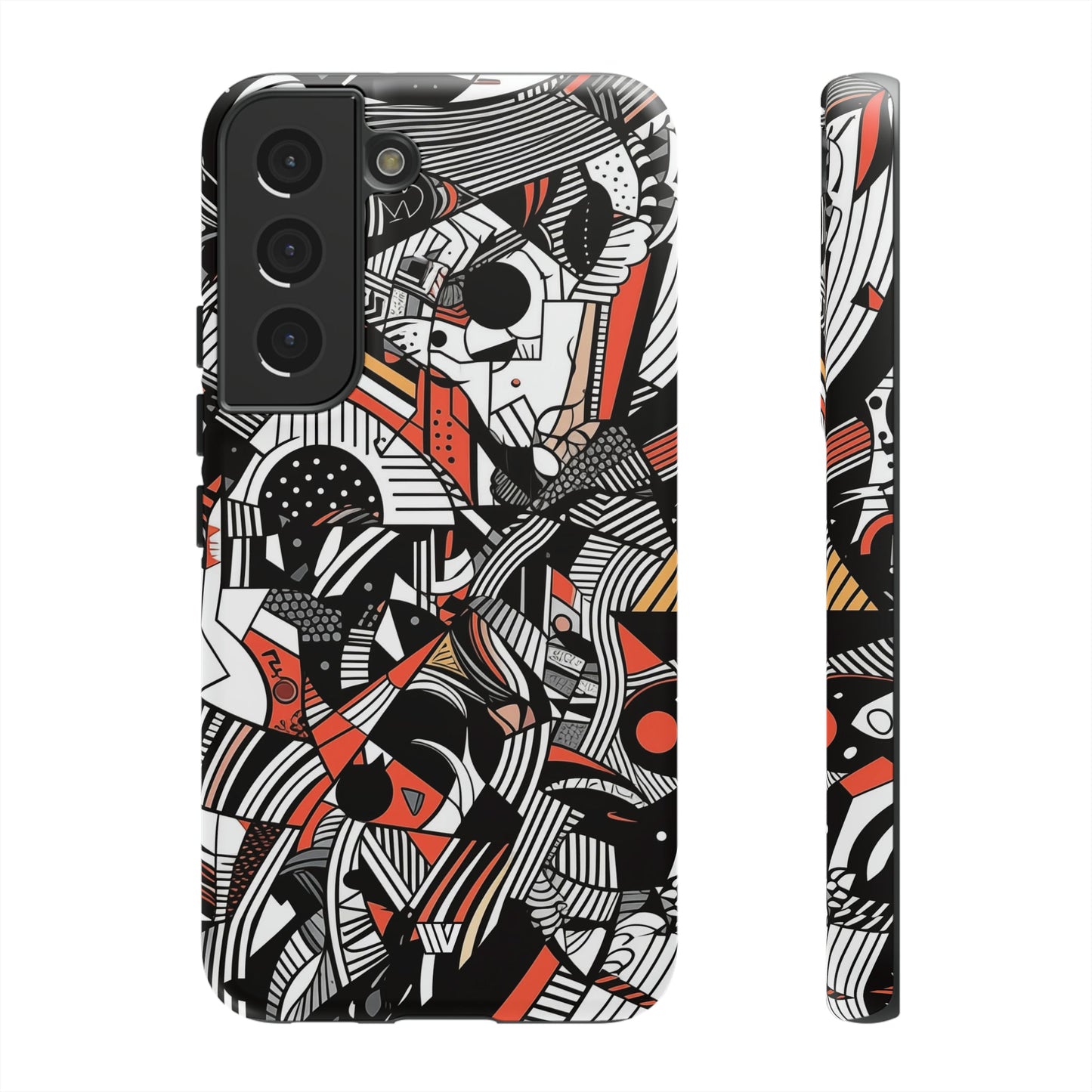 DOODLE ABSTRACTO #3 | Funda resistente para teléfono