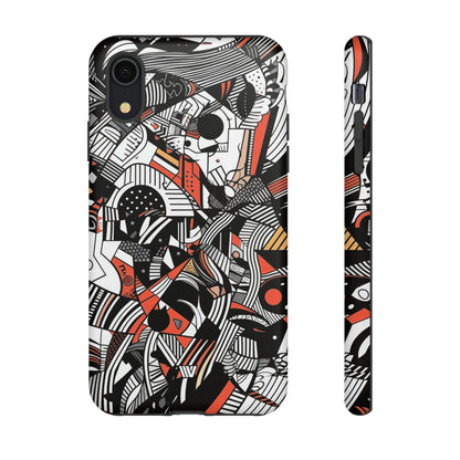DOODLE ABSTRACTO #3 | Funda resistente para teléfono