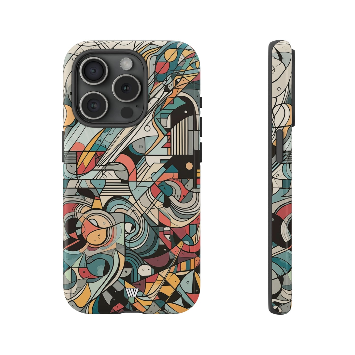 DOODLE ABSTRACTO #2 | Funda resistente para teléfono