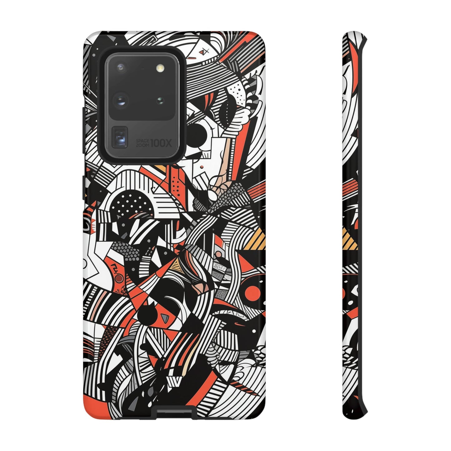 DOODLE ABSTRACTO #3 | Funda resistente para teléfono
