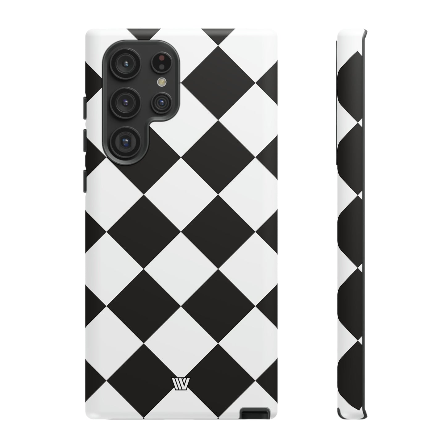 DIAMANTE BLANCO Y NEGRO | Funda resistente para teléfono