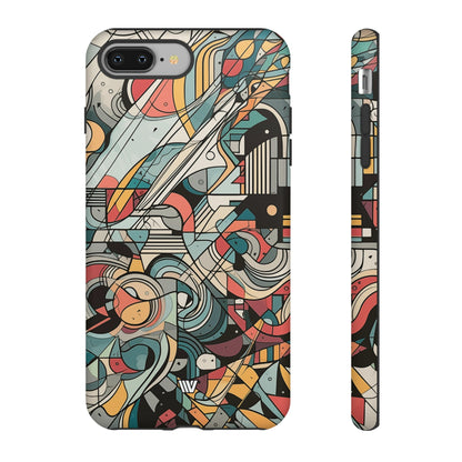 DOODLE ABSTRACTO #2 | Funda resistente para teléfono