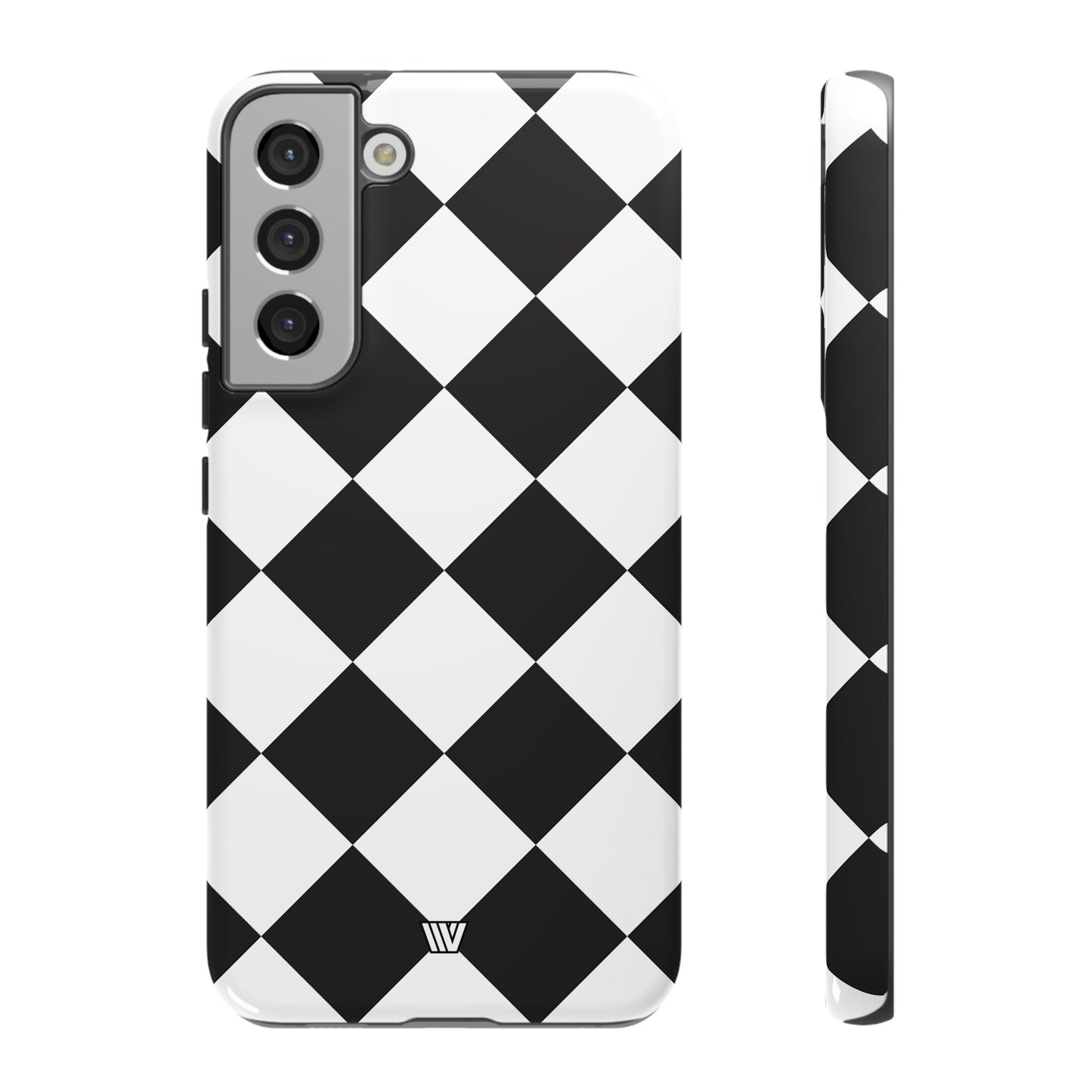 DIAMANTE BLANCO Y NEGRO | Funda resistente para teléfono