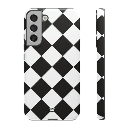 DIAMANTE BLANCO Y NEGRO | Funda resistente para teléfono