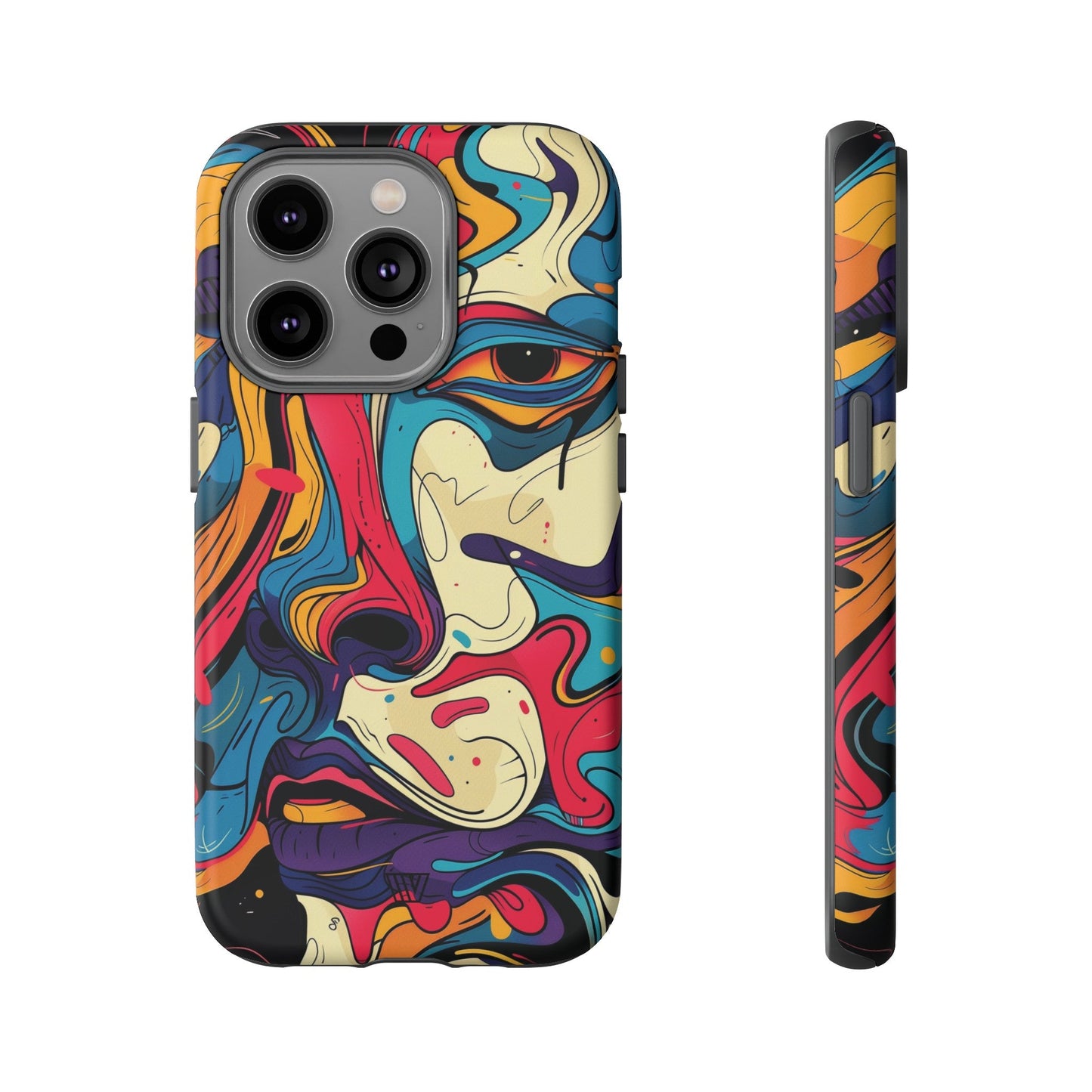 MIRADA ABSTRACTA | Funda resistente para teléfono