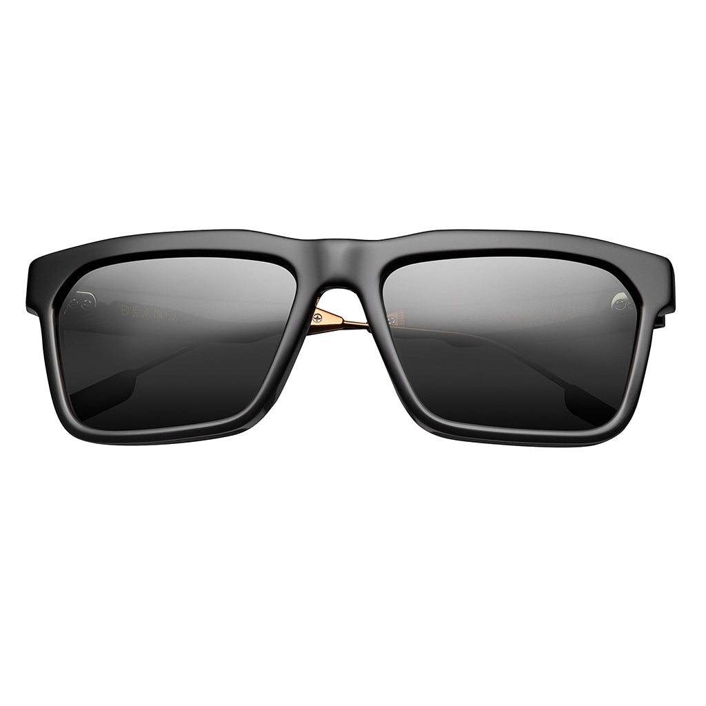 Deano: Lente AR pulida en negro y cobre/gris