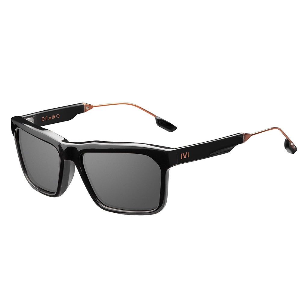 Deano: Lente AR pulida en negro y cobre/gris