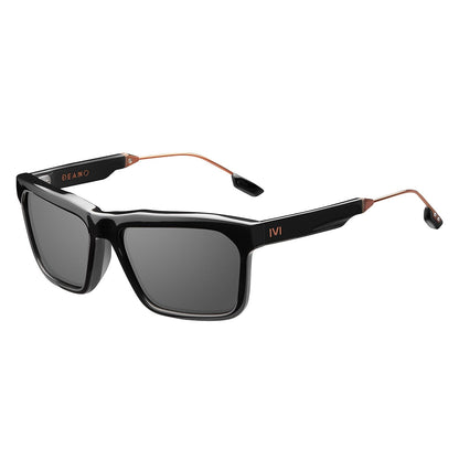Deano: Lente AR pulida en negro y cobre/gris