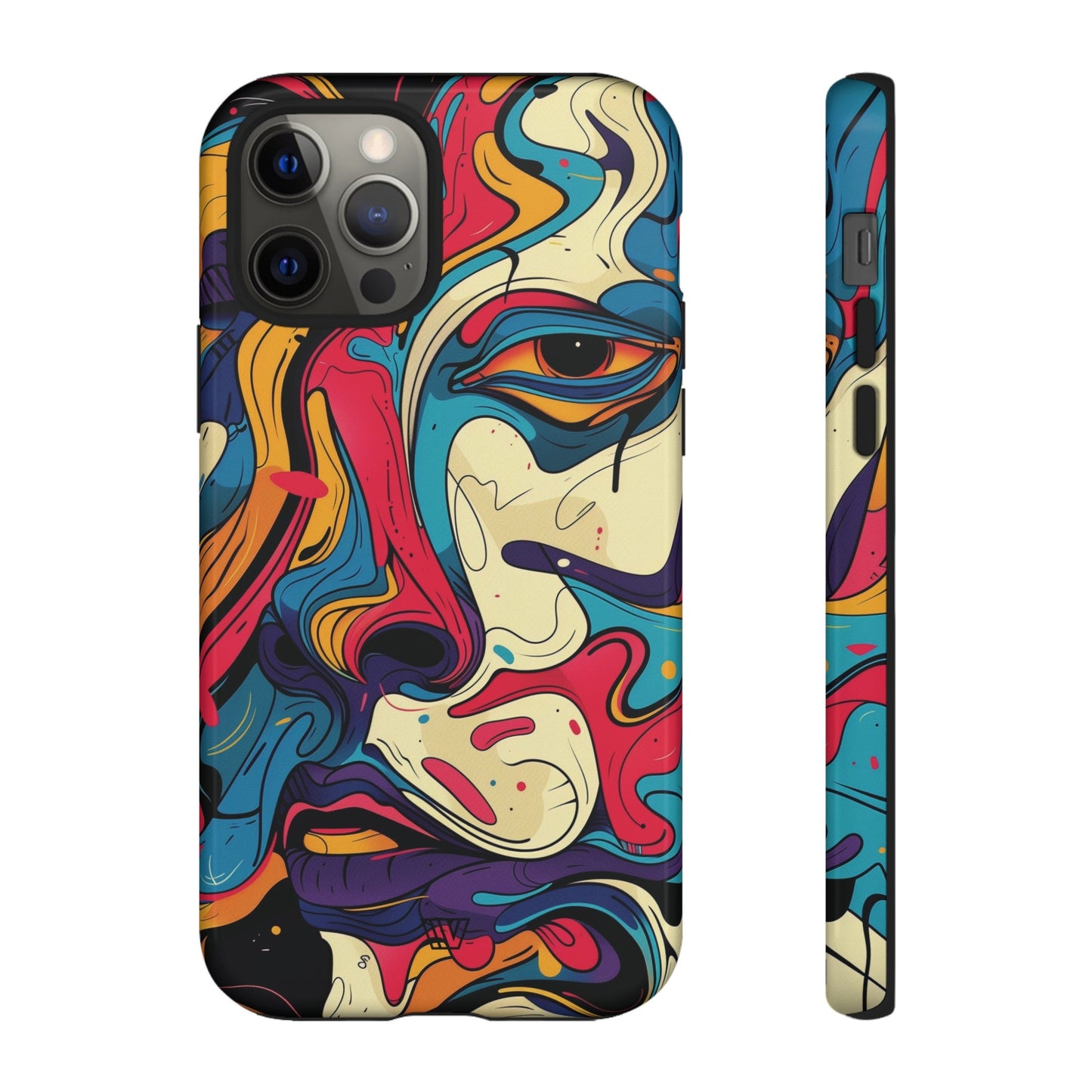 MIRADA ABSTRACTA | Funda resistente para teléfono