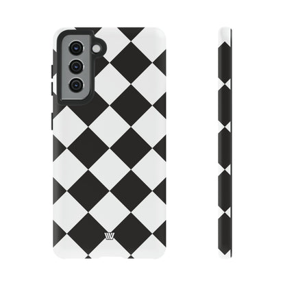 DIAMANTE BLANCO Y NEGRO | Funda resistente para teléfono
