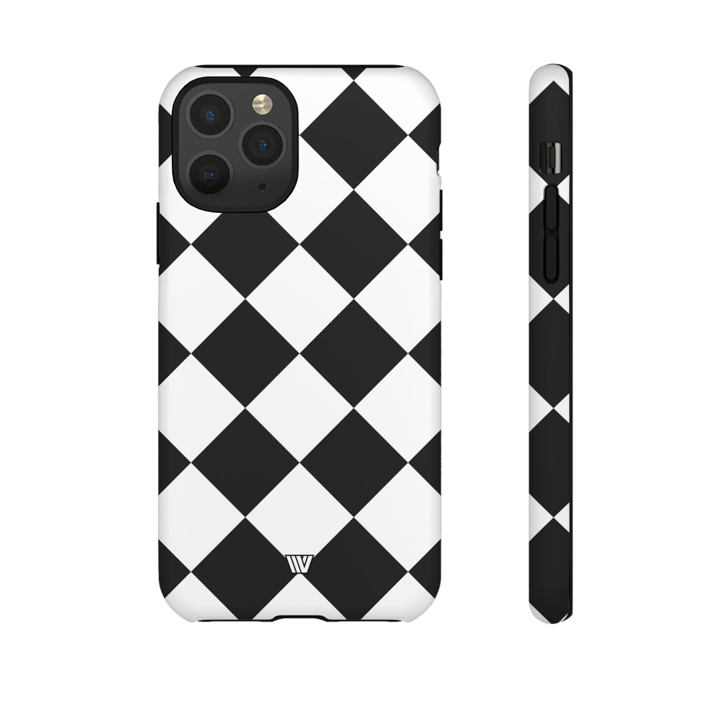 DIAMANTE BLANCO Y NEGRO | Funda resistente para teléfono