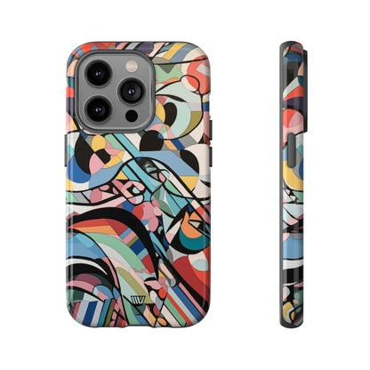 MURAL ABSTRACTO | Funda resistente para teléfono