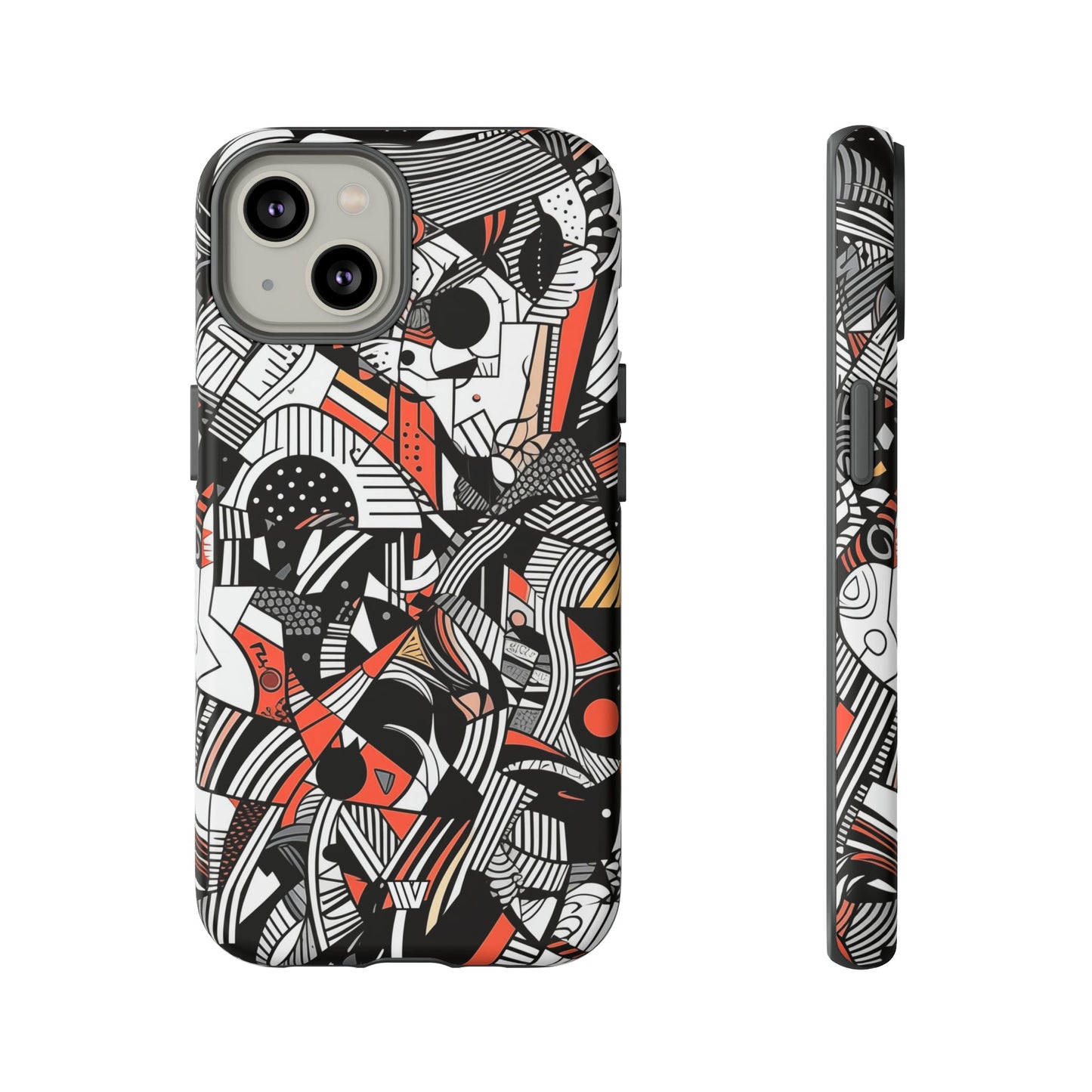 DOODLE ABSTRACTO #3 | Funda resistente para teléfono