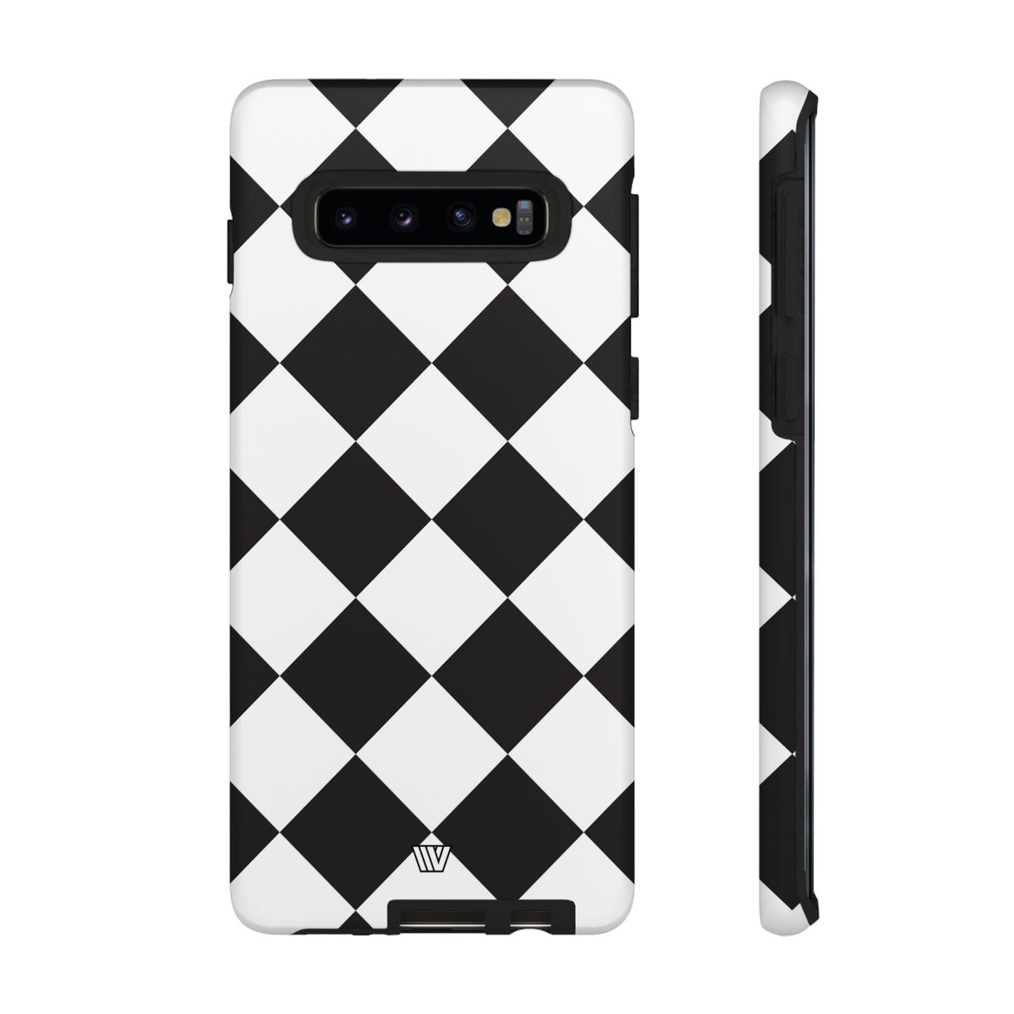 DIAMANTE BLANCO Y NEGRO | Funda resistente para teléfono