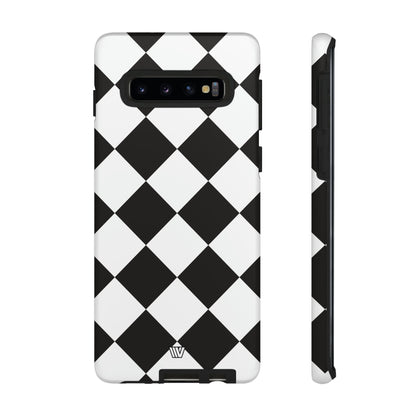 DIAMANTE BLANCO Y NEGRO | Funda resistente para teléfono