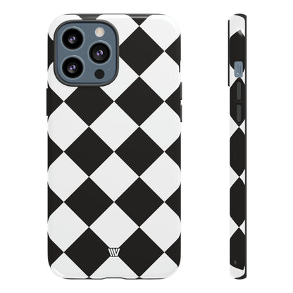 DIAMANTE BLANCO Y NEGRO | Funda resistente para teléfono