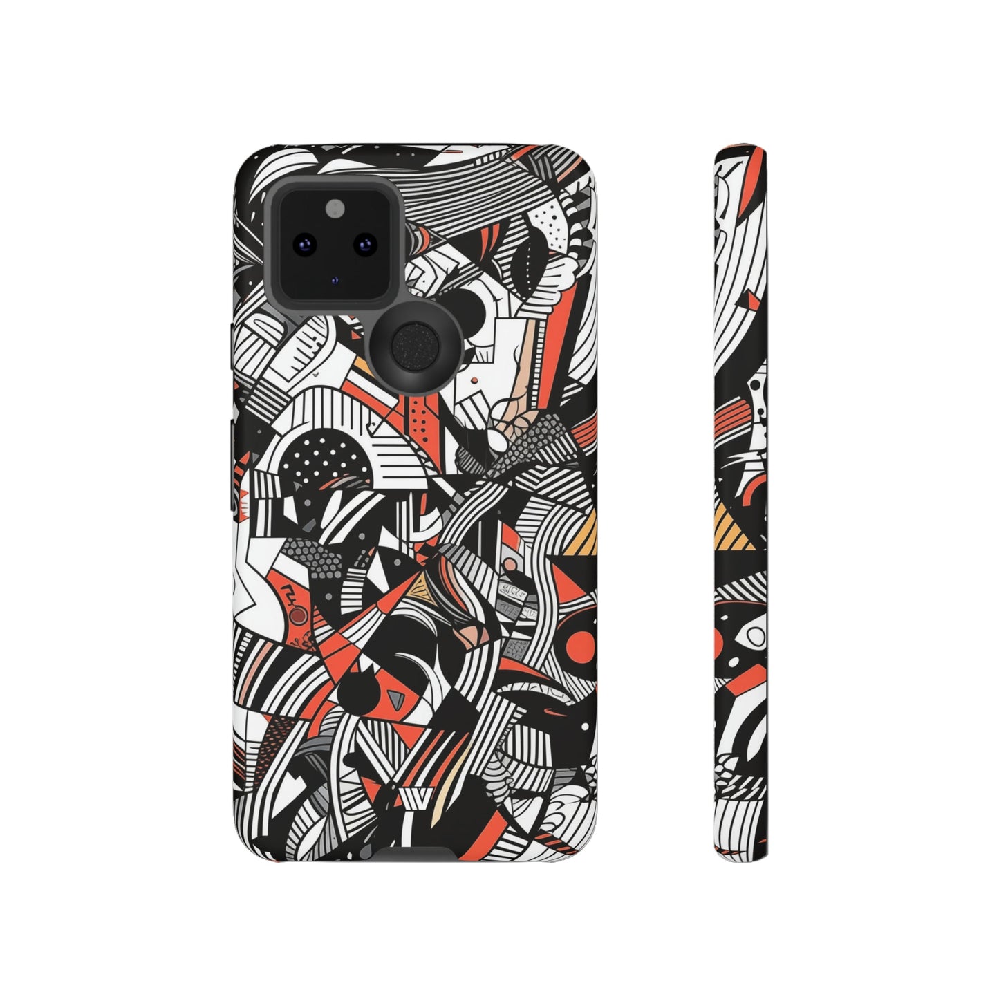 DOODLE ABSTRACTO #3 | Funda resistente para teléfono