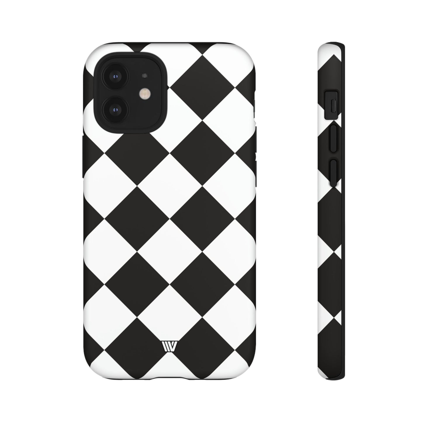 DIAMANTE BLANCO Y NEGRO | Funda resistente para teléfono