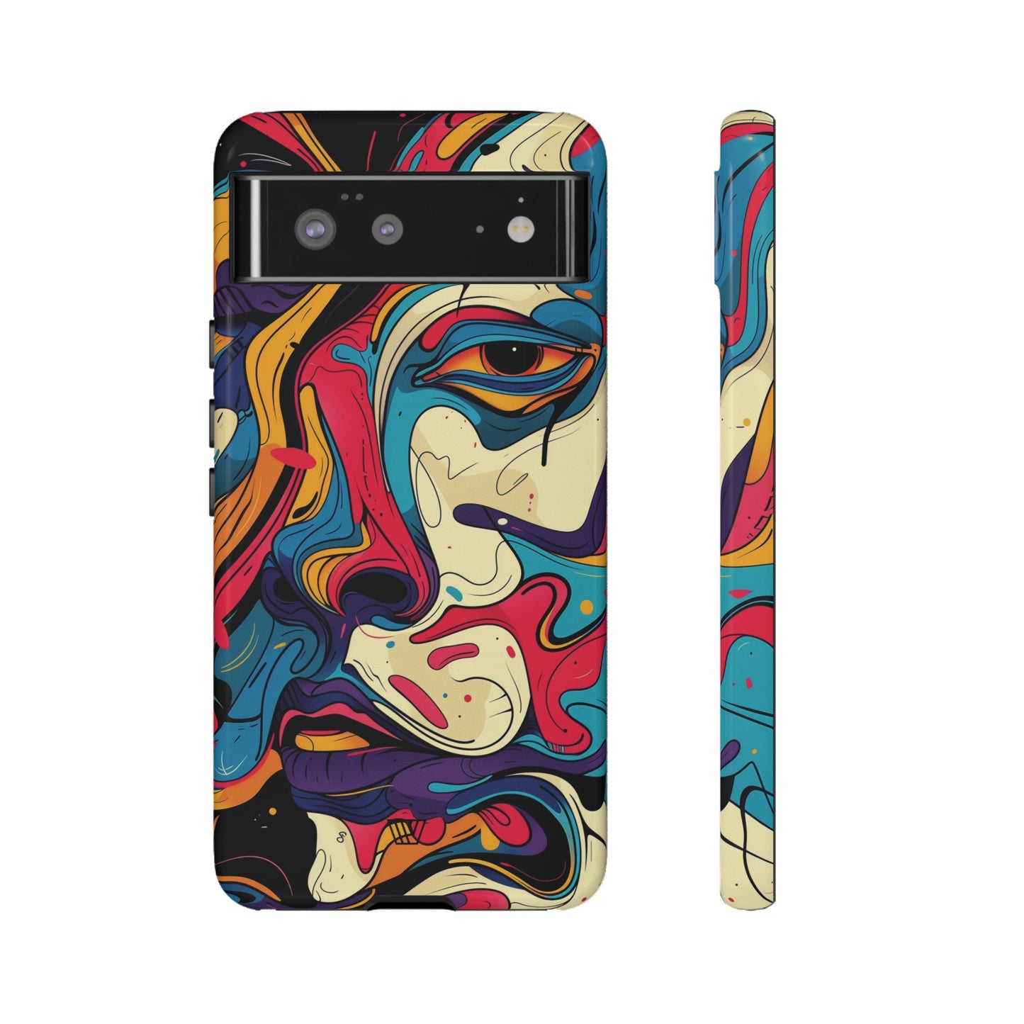 MIRADA ABSTRACTA | Funda resistente para teléfono
