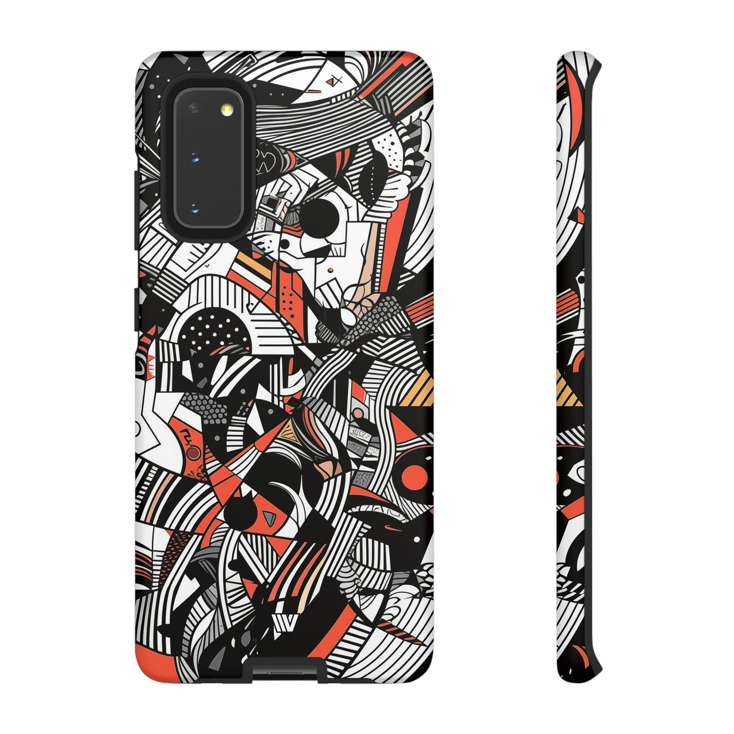 DOODLE ABSTRACTO #3 | Funda resistente para teléfono