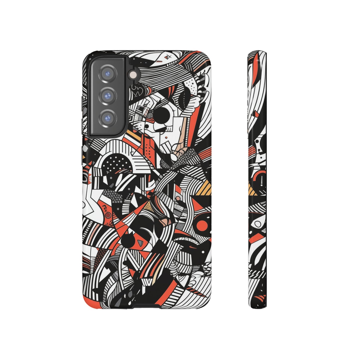 DOODLE ABSTRACTO #3 | Funda resistente para teléfono