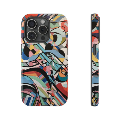 MURAL ABSTRACTO | Funda resistente para teléfono