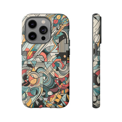 DOODLE ABSTRACTO #2 | Funda resistente para teléfono
