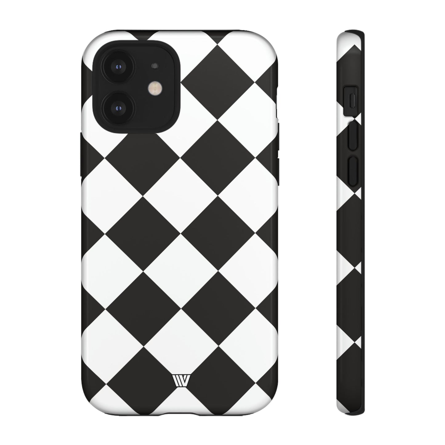 DIAMANTE BLANCO Y NEGRO | Funda resistente para teléfono