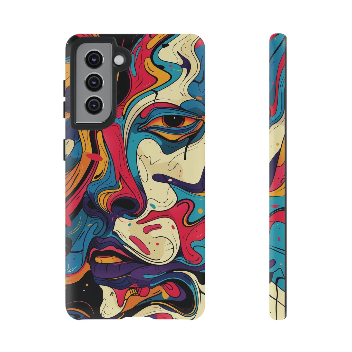 MIRADA ABSTRACTA | Funda resistente para teléfono