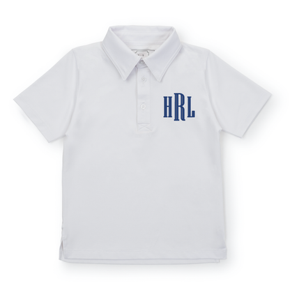 Polo deportivo Will para niño de LH Sport - Blanco