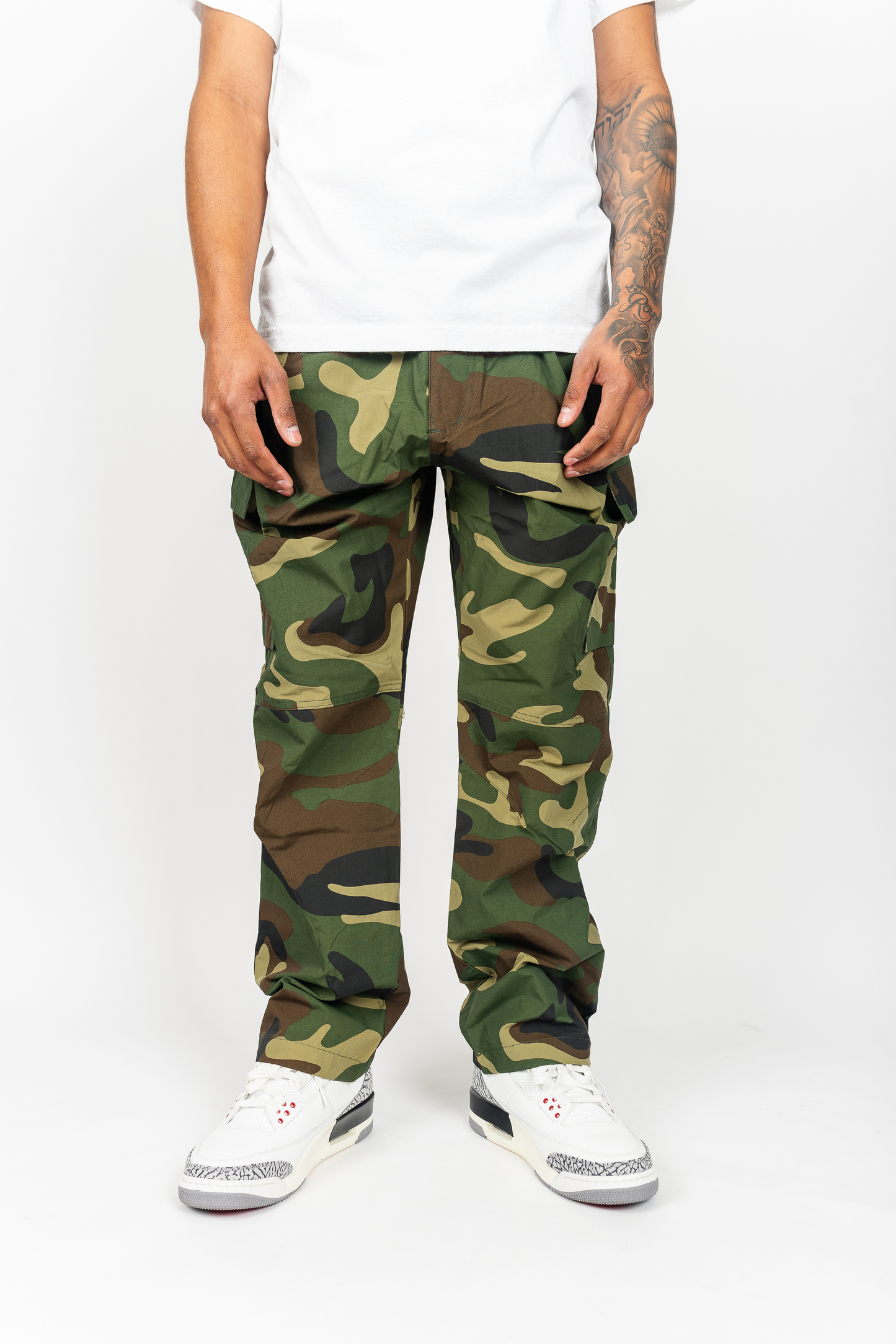Greenhouse Windbreaker Nylon Cargo Pants