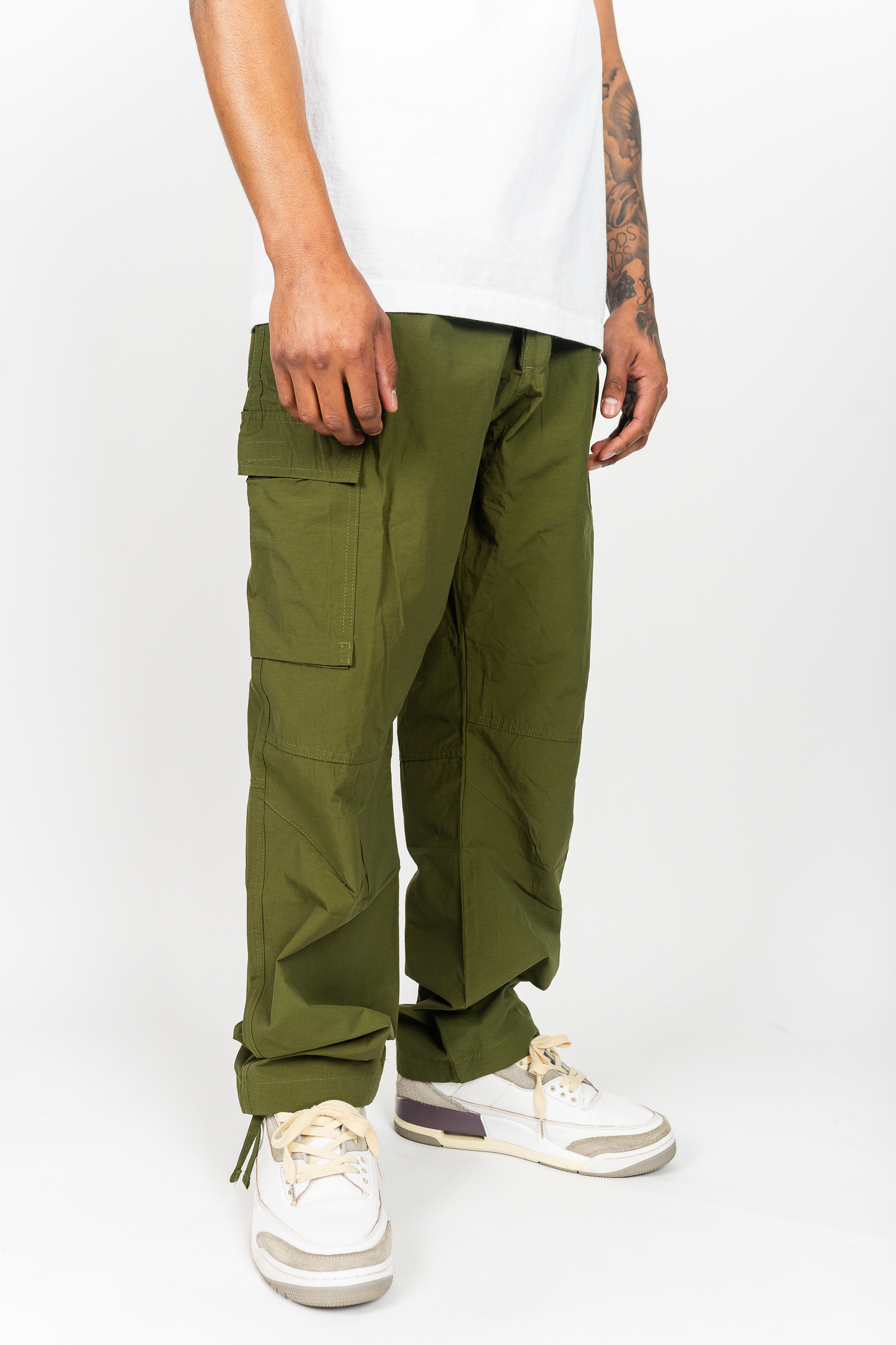 Greenhouse Windbreaker Nylon Cargo Pants