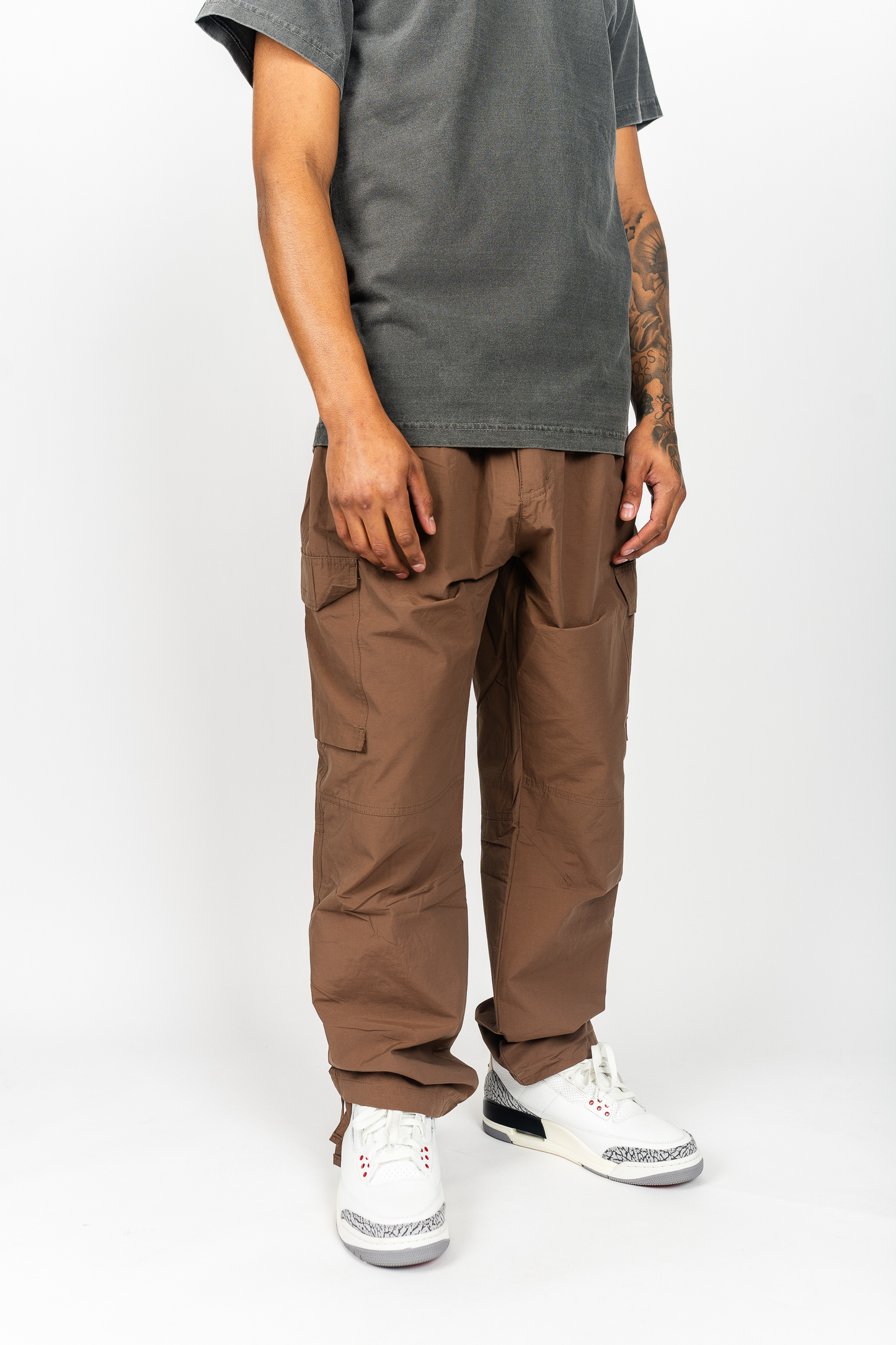 Greenhouse Windbreaker Nylon Cargo Pants